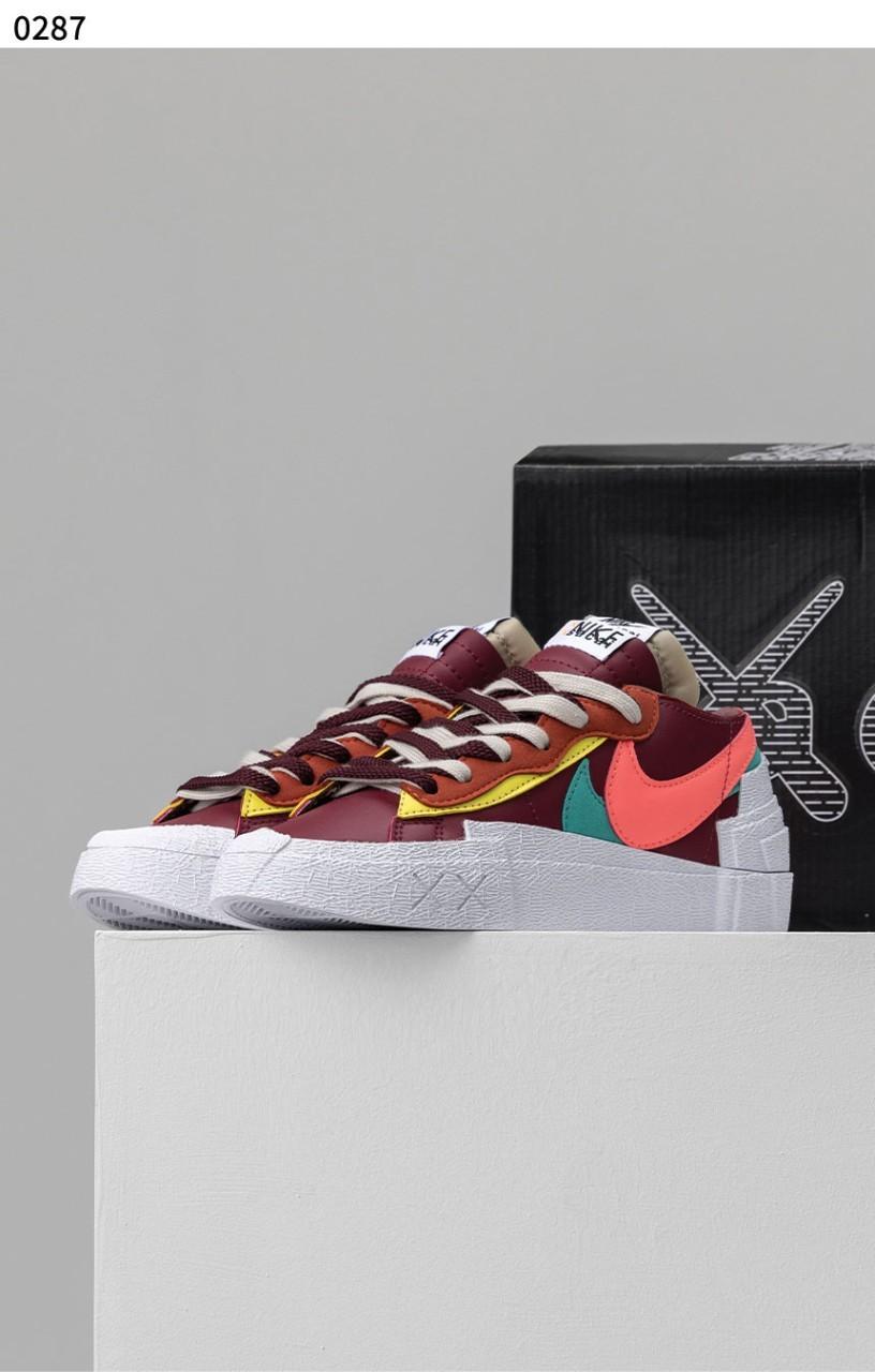 나이키 KAWS X SACAI X NIKE BLAZER LOW TEAM RED 블레이저 레드 (국내배송)