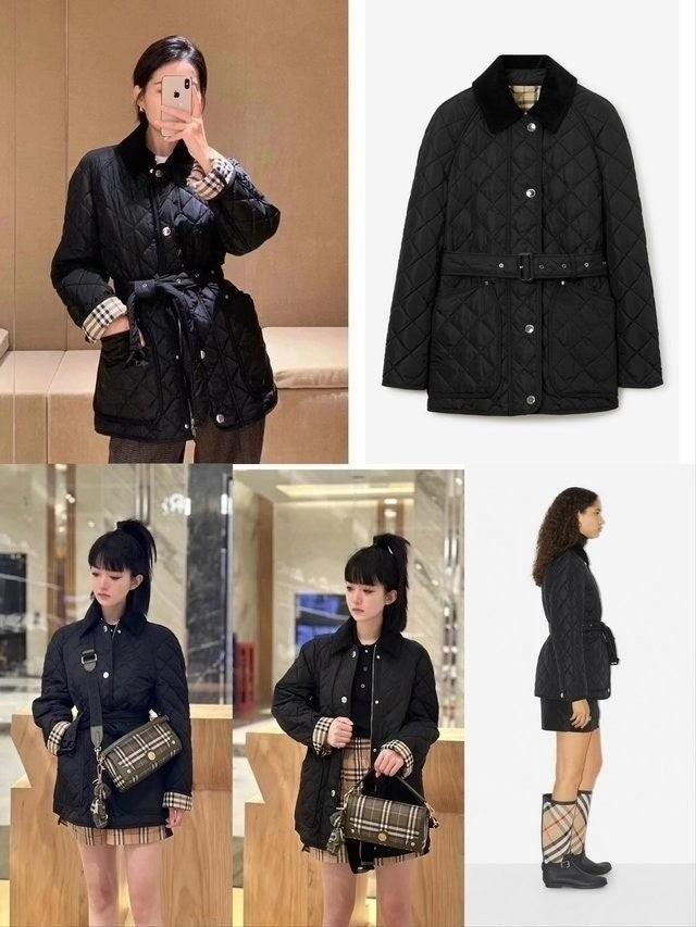 버버리 BURBERRY 퀄팅 누빔 여성 자켓 (국내배송)