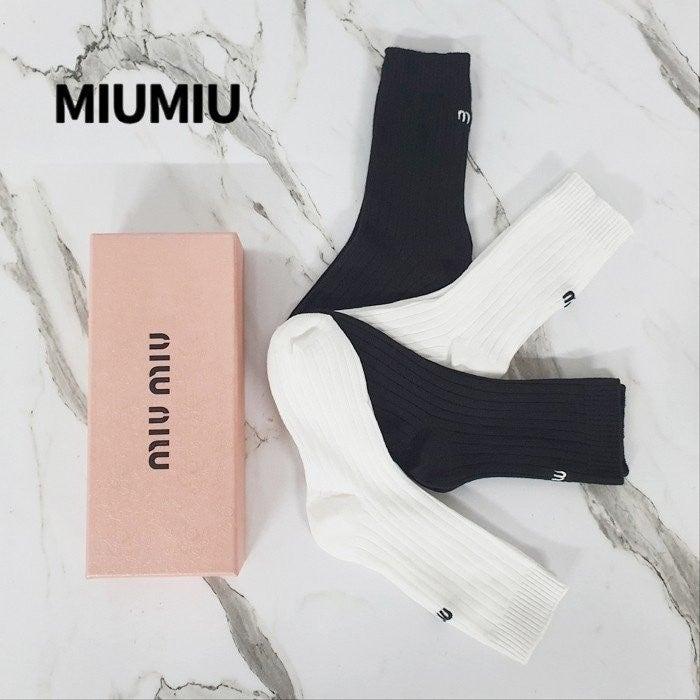 미우미우 양말 Socks 241 (국내배송)