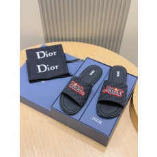 디올 알리아스 남성용 가죽 슬리퍼 (해외배송)