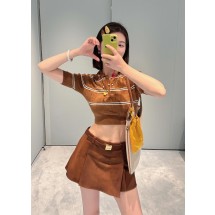 미우미우 폴로 반팔 스웨터 (해외배송)