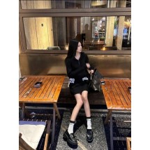 디올[Christian Dior] 수입고급 스트링 후드 미디 드레스 (국내배송)