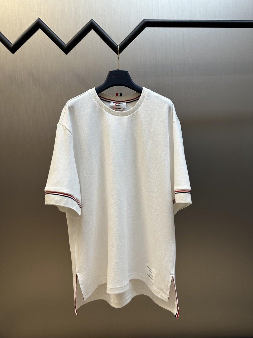 톰브라운 THOM BROWNE 라벨 반팔 티셔츠 (해외배송)