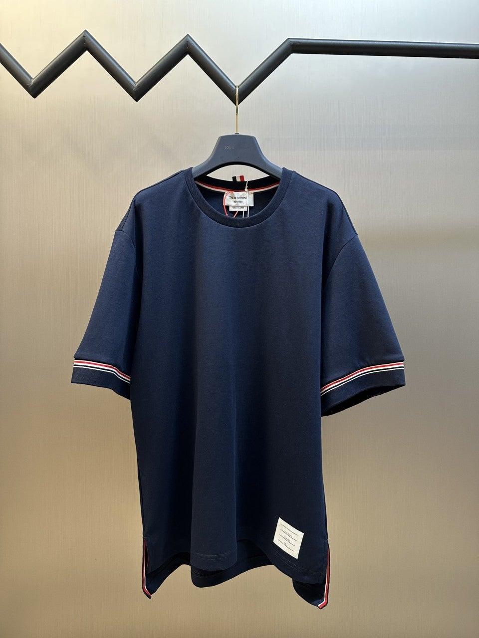 톰브라운 THOM BROWNE 라벨 반팔 티셔츠 (해외배송)