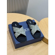 디올 Alias 남성용 가죽 슬리퍼 (해외배송)