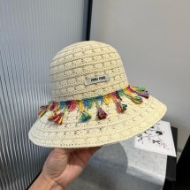 미우미우 레이스 베이슨 햇 (해외배송)