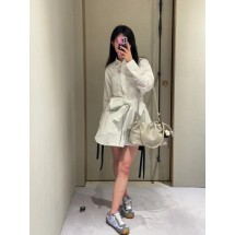로에베 스트라이프 벨트 셔츠 드레스 (해외배송)