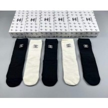 샤넬 남녀공용 5종 양말세트 (국내배송)