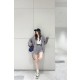 미우미우 플레드 스커트 (해외배송)