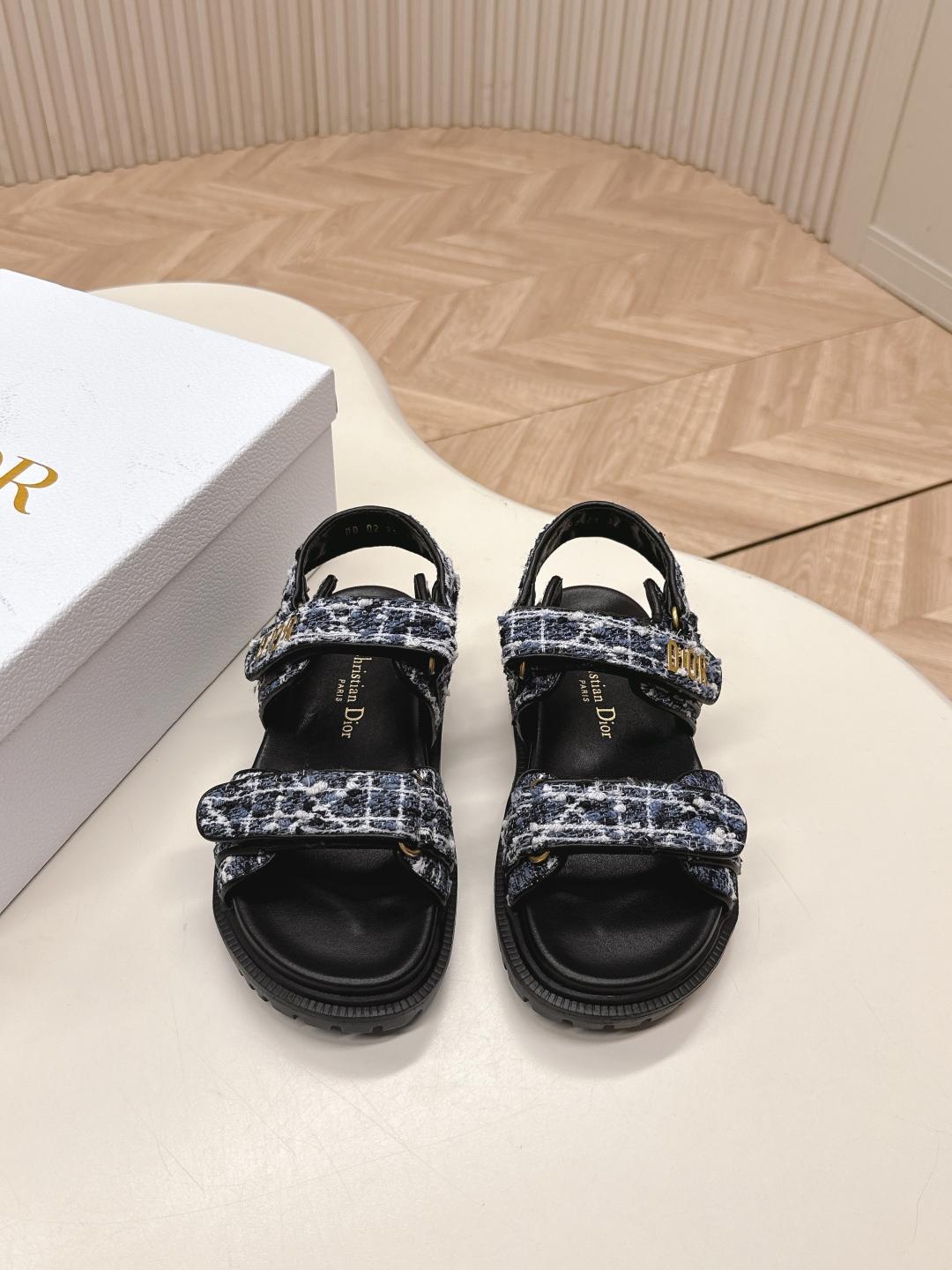 디올 클래식 벨크로 샌들 (해외배송)