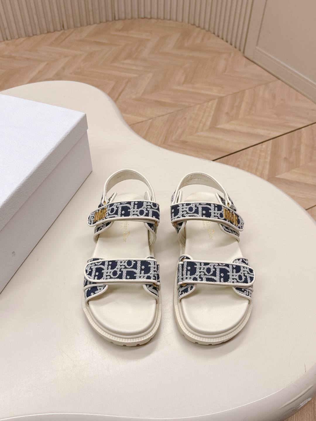 디올 클래식 벨크로 샌들 (해외배송)
