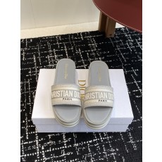 디올 IVIETA DWAY 젤리 컬러 플랫 플립플랍 (해외배송)