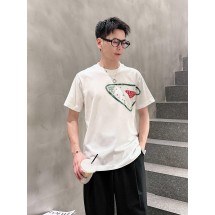 프라다 핸드페인팅 반팔 (해외배송)