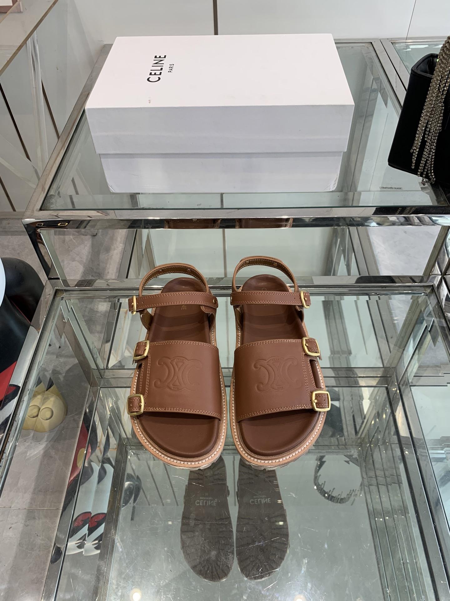 셀린느 비치 샌들 (해외배송)