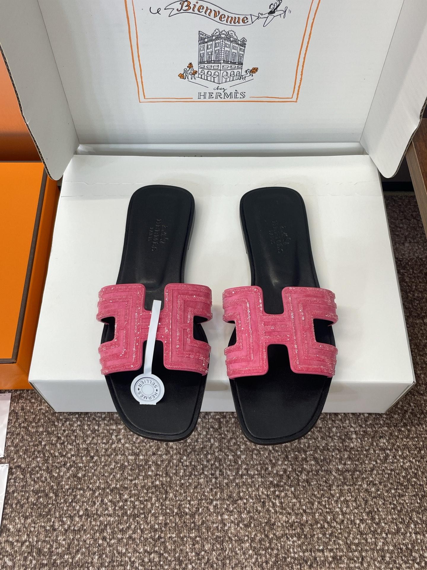 에르메스 H 슬리퍼 (해외배송)