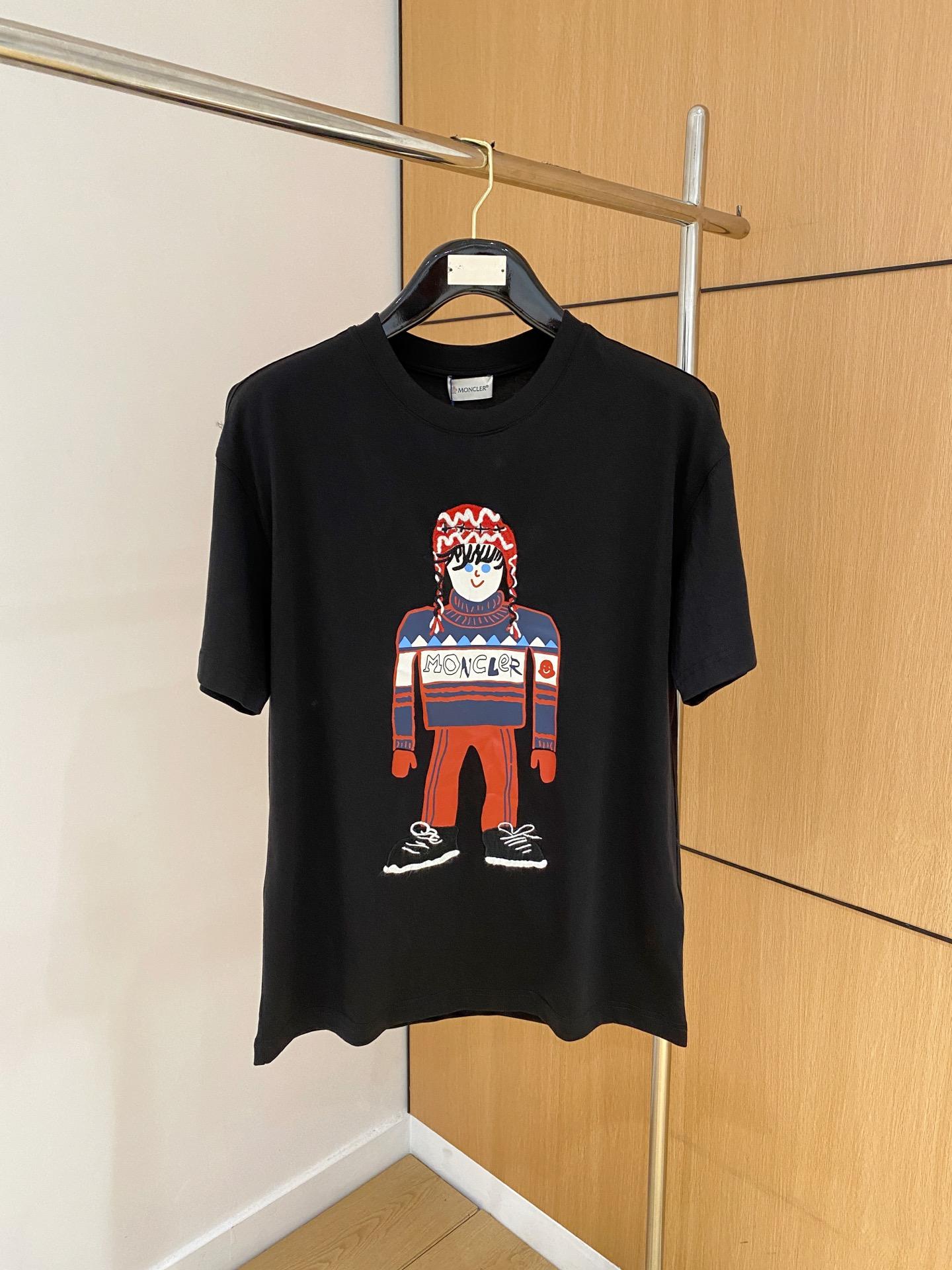 몽클레어 라운드넥 반팔 (해외배송)