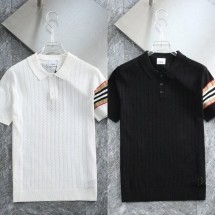 버버리 암포인트 펀칭 카라 쿨니트 (국내배송)