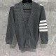 톰브라운 여성니트 가디건  (국내배송)