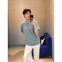 루이비통 돌고래 자카드 니트 반팔 (해외배송)