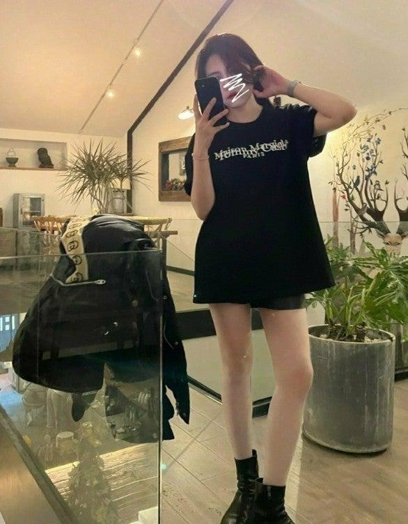 메종마르지엘라 백 웨이브 넘버링 반팔 (국내배송)