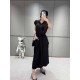 프라다 리나일론 아웃 포켓 베스트 & 스커트 셋업 (국내배송)