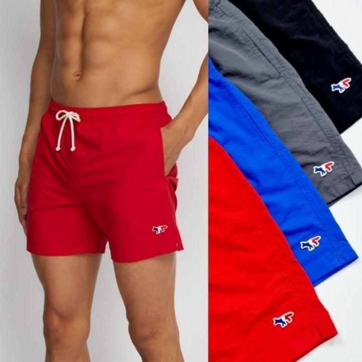 메종키츠네 트리컬러 쇼츠(남여공용) (국내배송)