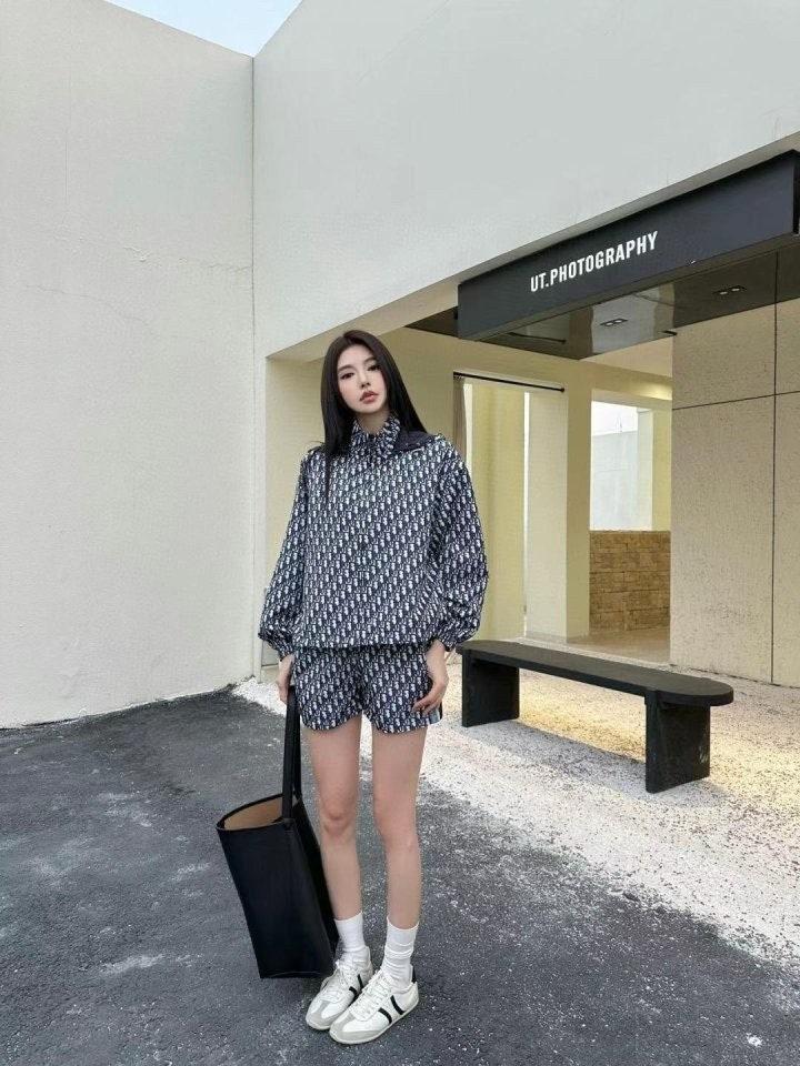 디올 리버시블 후드집업 세트 (국내배송)