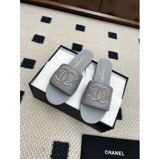 샤넬 더블 C 체인 플랫 슬리퍼 (해외배송)