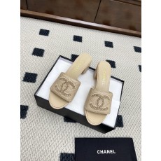 샤넬 더블 C 체인 플랫 슬리퍼 (해외배송)