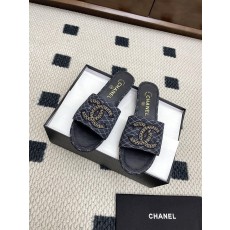 샤넬 더블 C 체인 플랫 슬리퍼 (해외배송)