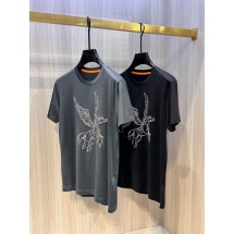 에르메스 라운드넥 반팔 2컬러 (해외배송)