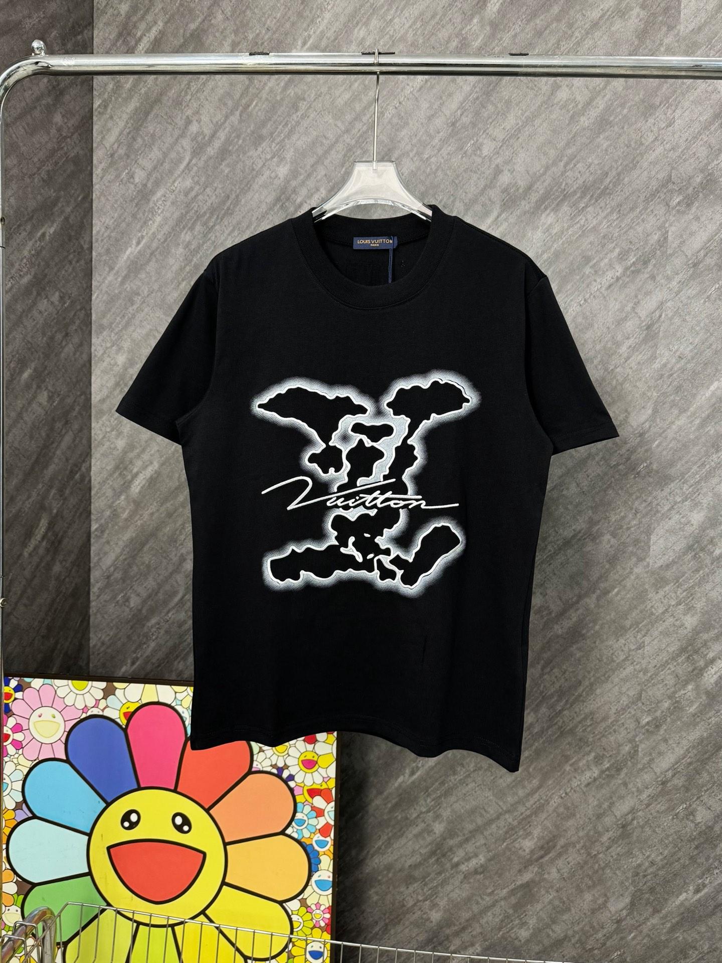 루이비통 LV 라운드넥 반팔 2컬러 (해외배송)