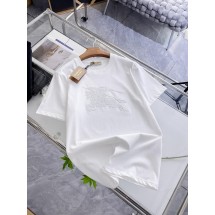 버버리 피케 코튼 라운드넥 반팔 (해외배송)
