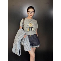 루이비통 메탈 로봇 모노그램 아이콘 반팔 (해외배송)