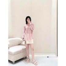 디올 스트라이프 프린트 셔츠 (해외배송)