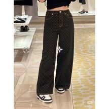 루이비통 풀 자카드 올드 플라워 여성 청바지 (정품급 해외배송)