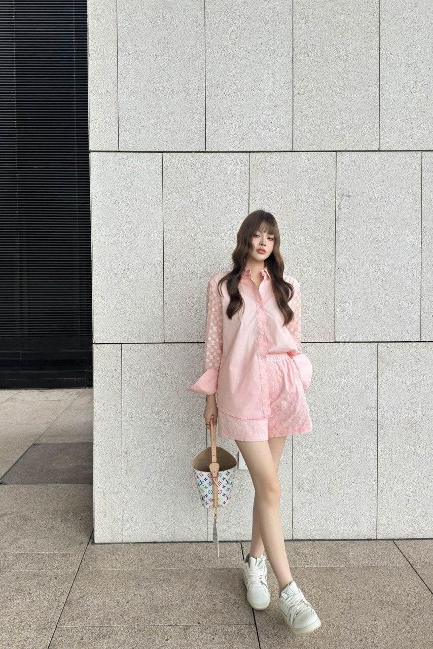루이비통 핑크 모노그램 쇼츠 (해외배송)