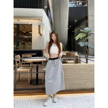 루이비통 프린트 로고 스커트 (해외배송)