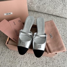 미우미우 키튼힐 슬리퍼 (정품급 해외배송)