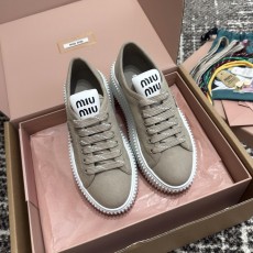 미우미우 캔버스 비스킷 슈즈 (정품급 해외배송)