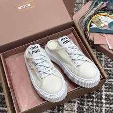 미우미우 캔버스 비스킷 슈즈 (정품급 해외배송)
