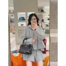 로에베 후드 드로스트링 지퍼 재킷 + 반바지 세트 (해외배송)