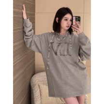 루이비통 레터 핫 다이아몬드 체인 롱 긴팔 (해외배송)