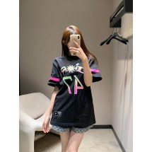 디올 해밀턴 조인트 자수 라운드넥 반팔 (해외배송)