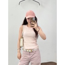 셀린느 자수 올매치 스위트 걸 핑크 탑 (해외배송)