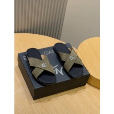 돌체앤가바나 D&G 송아지 가죽 남성용 슬리퍼 (해외배송)