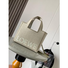 로에베 스몰 자카드 캔버스 토트백  (해외배송)