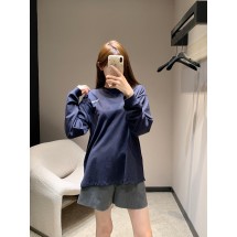 미우미우 로고 자수 긴팔 (해외배송)