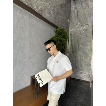 프라다 트라이앵글 로고 코튼 폴로 반팔 (해외배송)