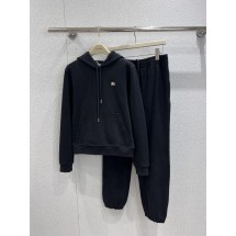 버버리 마이크로 로고 자수 후드 드로스트링 세트 (해외배송)